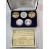 Image 1 : America's Million Dollar Coins Tribute Proof Set Including 24KT Gold & .999 Silver Clad Bronze 