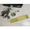 Image 6 : Plano Tackle Box - Fishing - with Fishing Lures- Bobbers & other items - pull out tray