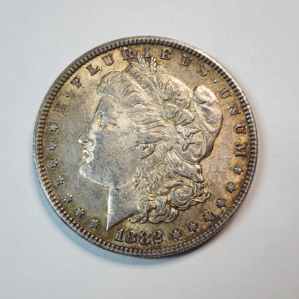 1882 Silver Morgan Dollar - 90% Silver U.S. Coin