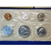 Image 2 : 1963 U.S. Silver Mint Proof Set, 5 Coins w/ Original Envelope