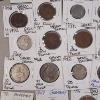 Image 6 : Large Lot of over 40 Assorted World Coins: Haiti, Great Britain, Greece, Germany