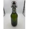 Image 1 : Vintage GROLSCH Green Empty Beer Bottle w/Porcelian Swing Top Lid - 21" TALL - 