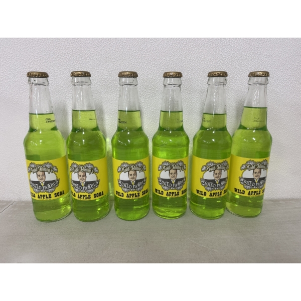 Todd Bosley's World Famous 6 Pack Of Wild Apple Soda - Brand New & Delicious