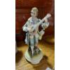 Image 5 : 1st Grouping Of Vintage Porcelain Figurines In Old World Style - All In Perfect Condition.  See Pics