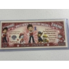 Image 2 : 2013 Paw Patrol One Million Dollar Bill In Protective Holder - Mint Condition