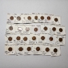 Image 1 : Lot of 29 Assorted Lincoln Wheat Cents - 1950's - Various Conditions & Errors - Face Value: $0.29