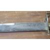 Image 7 : Vintage Sword With 20" Etched Blade With Lion Head Handle & Velvet Sheath 