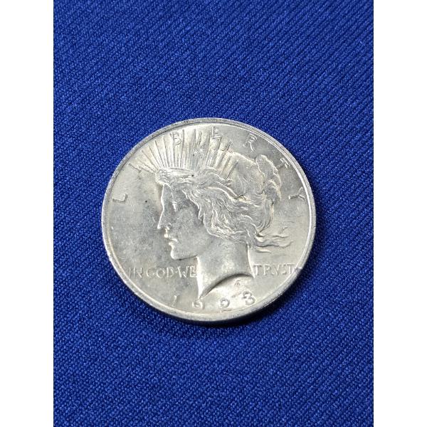Beautiful 1923 U.S. Silver Peace Dollar