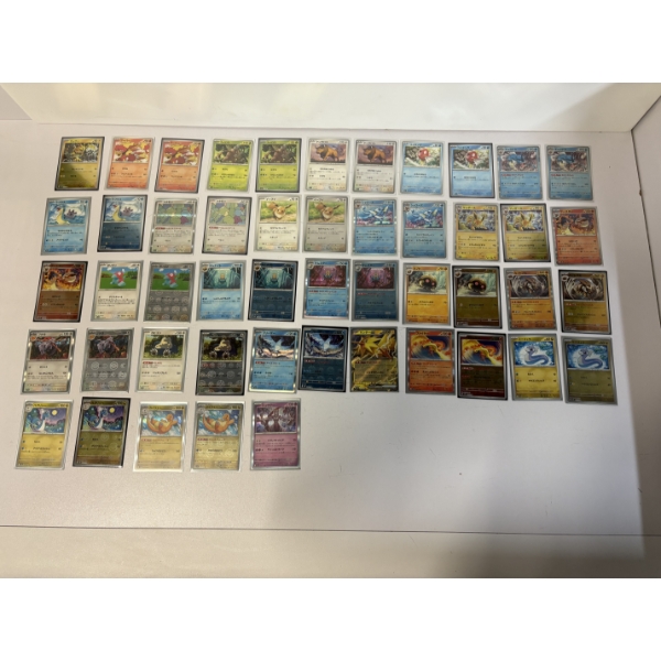 Pokémon Trading Cards - Japanese - Set of 49 Cards - Holo & Non Holo - Includes Dragonite 