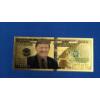 Image 2 : Donald Trump Gold Foil $5,000 Commemorative Novelty Note & Novelty Donald Trump Check