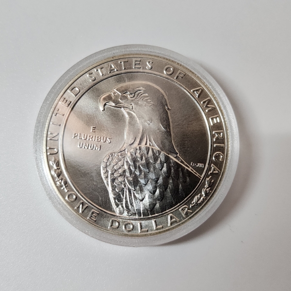 1983 Los Angeles XXII Olympiad Commemorative Silver Dollar - 90% Silver 