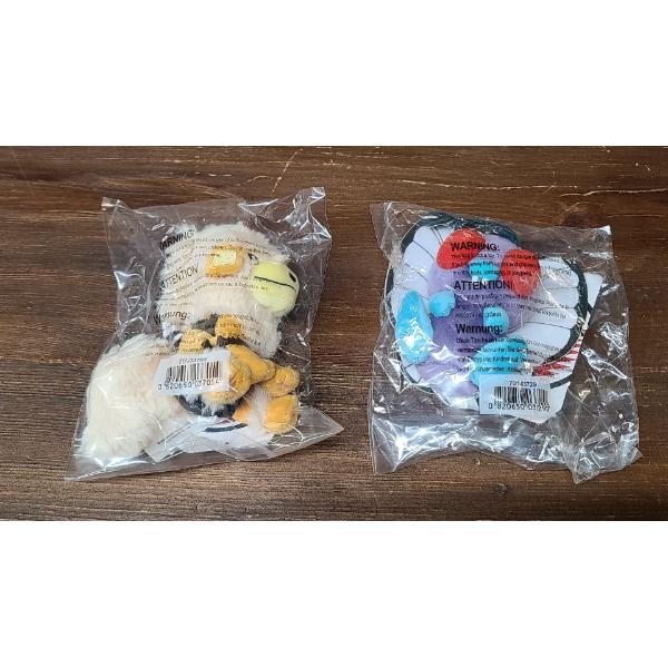 Sitting Cuties Pokémon Plushies - Butterfree & Growlithe