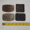 Image 8 : Four Assorted Vintage Collectible Belt Buckles Ft. JOY, Kennametal, West Virginia & Northern Coal Co