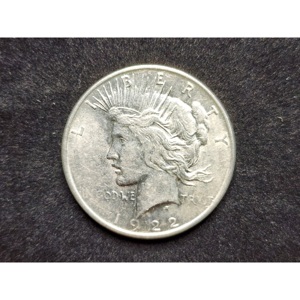 1922-D Silver Peace Dollar