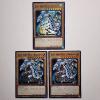 Image 1 : Three Assorted Holo Rare Blue Eyes White Dragon Yu-Gi-Oh Trading Cards