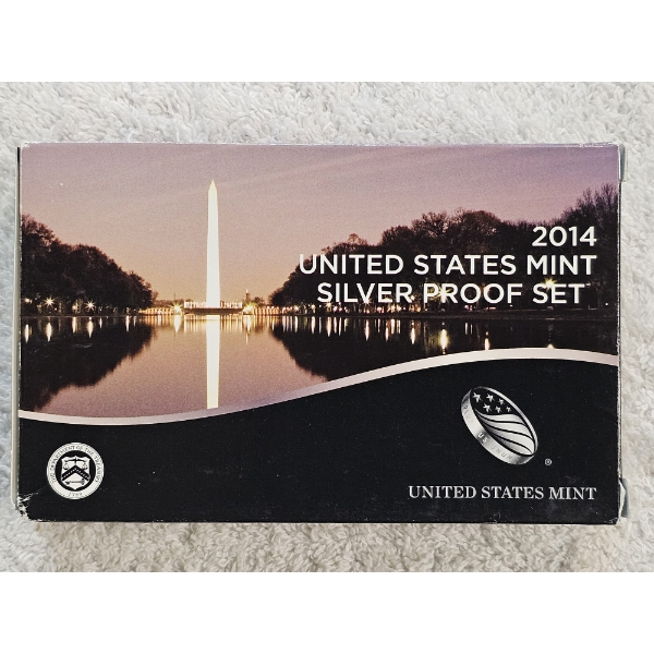 2014 United States Mint Silver Proof Set