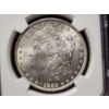 Image 2 : NGC MS63 Graded 1885 Morgan Silver Dollar 