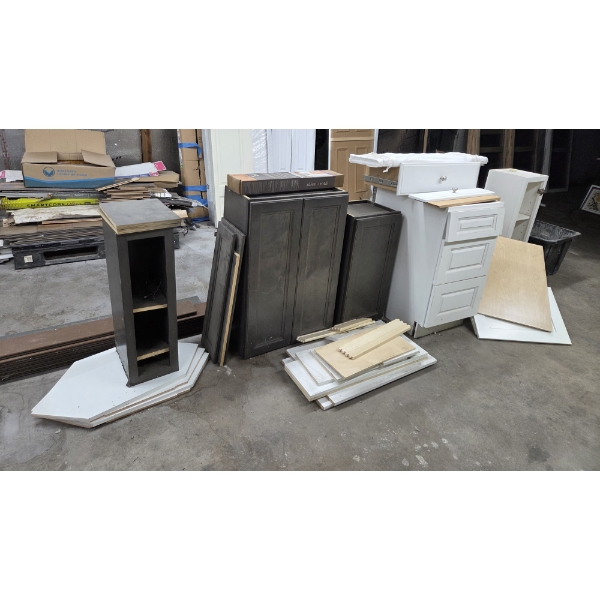 Pick Up Off Site-115 Ely St. Alliance Oh.- New Cabinets & Shelving