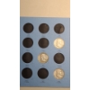 Image 4 : Franklin Half Dollars 1948-1963 Whitman Coin Folder With (13) Silver Franklin Half Dollars -FV $6.50