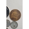 Image 3 : Assorted U.S Coins & Tokens - Including 1942 Wartime Jefferson Nickel & Akron National Bank Token