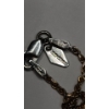 Image 6 : Gold Plated Sterling Silver 18" Ornate Filgree Necklace - Weight: 7.5g