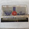 Image 2 : Vintage Anheuser-Busch Natural Light "On Draught" Rectangular Frameless Mirror Sign (16x11")