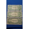 Image 5 : (3) $1 Silver Certificates - Series 1935 D, 1935 E, 1935 F
