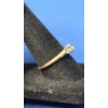 Image 3 : 14K Gold Open Setting Ring - Size 8 - Weight: 1.5g