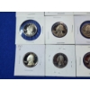 Image 5 : x18 Assorted Clad Proof Washington Quarters FV: $4.50
