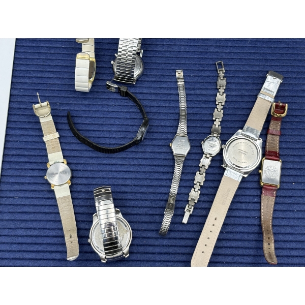 Assorted Watches - Guess - Quartz - Xanadu - Ann Klien - Timex - 9 Total Watches