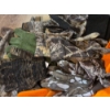 Image 2 : PICKUP IN CANTON -  Hunting Garb Assortment - Camo - Gloves - Hood - Cushion - Assorted Garb