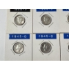 Image 2 : x10 Assorted Years 90% Silver Mercury Dimes FV: $1.00