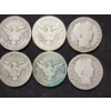 Image 6 : $4.00 Face Value in 90% Silver Barber Half Dollars - Assorted Conditions!