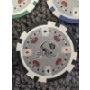 Image 6 : NFL Las Vegas Raiders Poker Chips - Full Set - Mint Condition