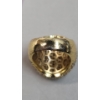 Image 6 : Men's Gold Plated Ring - Size 9