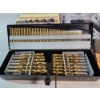 Image 2 : Lot of Assorted Tools: Drill Bit Set, Electronic Digital Caliper, Forstner Bits, Electric Screwdrive