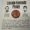 Image 8 : U.S. Lincoln Cent Collection Pieces Including Stamps & Lincoln-Kennedy Pennies