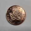 Image 1 : Canadian Maple Leaf Design 1 ADVP oz .999 Fine Copper Round