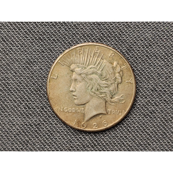 1926 Silver Peace Dollar in Great Condition! 