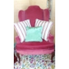 Image 1 : Vintage Upholstered Wingback Living room or Bedroom Chair - Ex Condition