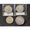 Image 6 : $2 Face Value in Assorted 90% Silver United States Walking Liberty Half Dollars Including 1917-S 