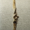 Image 2 : 14K Gold Braided Chain 7" Bracelet Total Weight: 1.7g