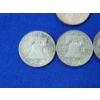 Image 6 : Lot of 4 U.S. Half Dollar Silver Coins: Kennedy & Franklin Half Dollars