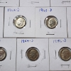 Image 6 : x10 Assorted Years United States 90% Silver Roosevelt Dimes - Face Value: $1.00