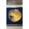 Image 6 : AACGS 1980-S PR64 Susan B. Anthony Dollar & 1933 24K Gold Layered Double Eagle Commemorative Coin