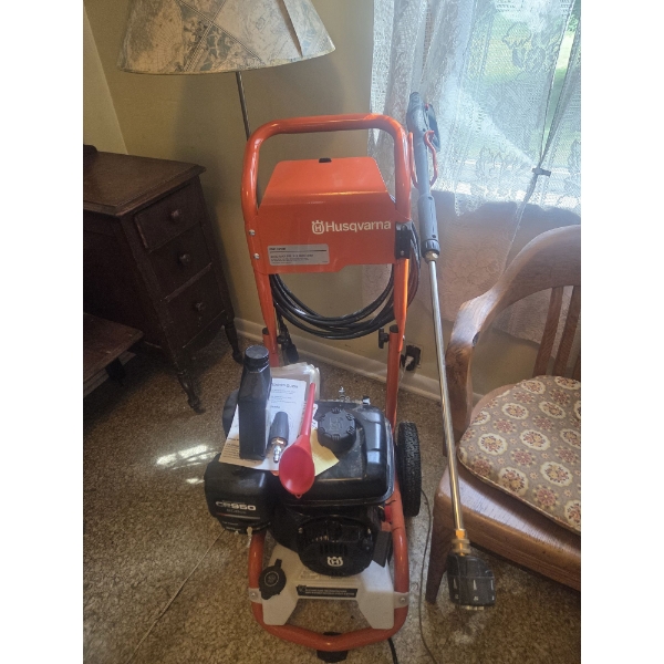 Husqvarna Gas Powered Power Washer - 3200 Max PSI & 2.5 Max GPM