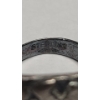 Image 7 : (2) Sterling Men's Engraved Rings - Size 8 & 10 - Total Weight: 20.3g