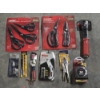 Image 1 : All Brand New! Two Packs Of Husky Shears, Tape Measure, Knife, Hammer Tacker & More!