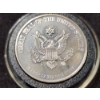 Image 4 : 1 Troy Ounce Silver Round Ft. US Army Our Forces On Land & Great Seal of the United States