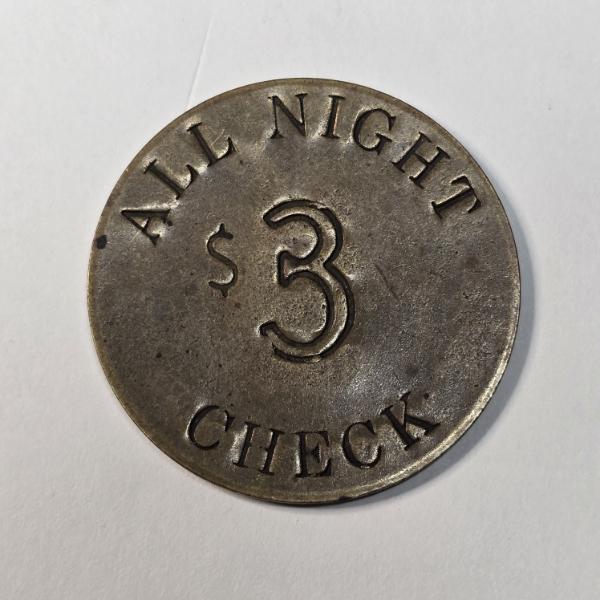 The Hog Ranch Token - "Good for a $2.00 piece" 